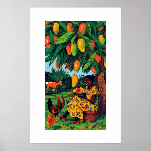 Poster African Art Print (Devant)