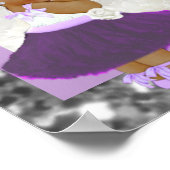 Poster African Princess|Livre d'or sur la Parties scintil (Coin)