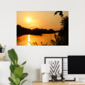 Poster African Sunset (Thuiskantoor)