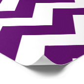Poster African Violet Safari Chevron (Coin)