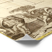 Poster AfricaPanoramic MapAfrica 3 (Coin)