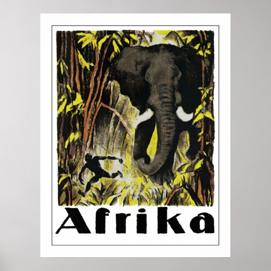  Poster Afrika (Voorkant)