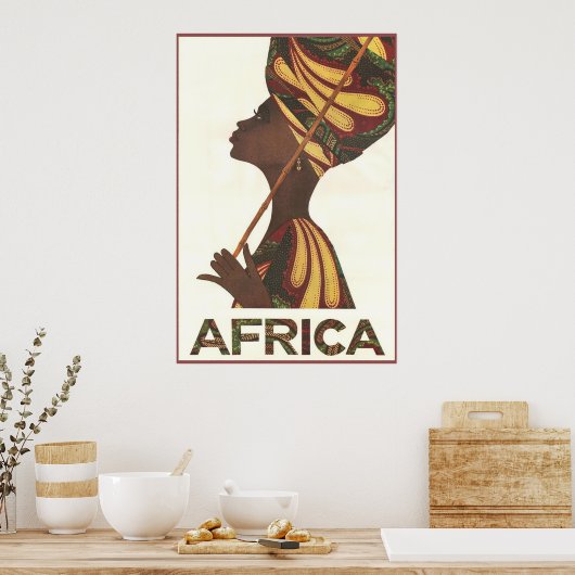 Poster Afrique (Cuisine)