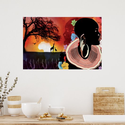 POSTER AFRIQUE (Cuisine)