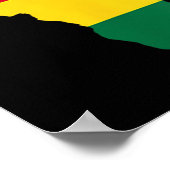 Poster Afrique Afrique Amérique Noire Mois Junete (Coin)