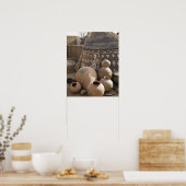 Poster Afrique, Afrique de l'Ouest, Ghana, Sirigu. Conçu (Cuisine)