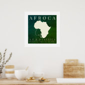POSTER AFRIQUE AFRO (Cuisine)