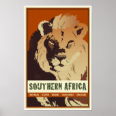 Poster Afrique australe (Devant)