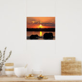 Poster Afrique, Botswana, Parc national de Chobe, Herd de (Cuisine)