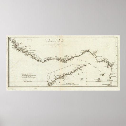 Poster Afrique centrale et occidentale (Devant)