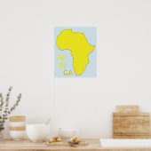 Poster Afrique cool (Cuisine)