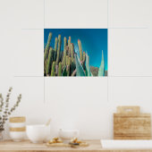 Poster Afrique Désert Cactus Plantes Prickly Pear (Cuisine)