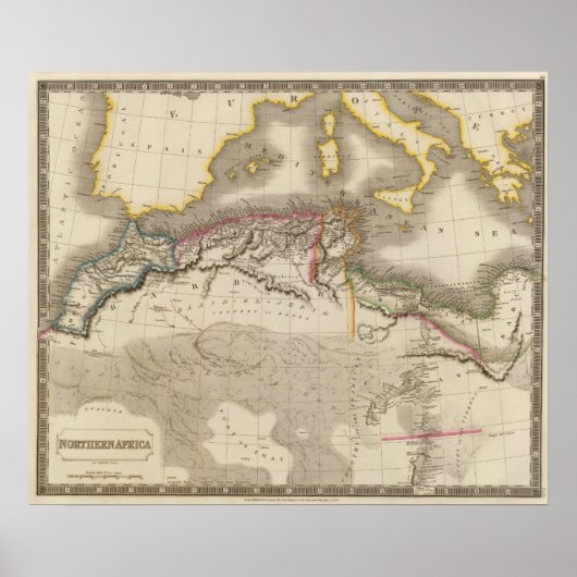 Poster Afrique du Nord (Devant)