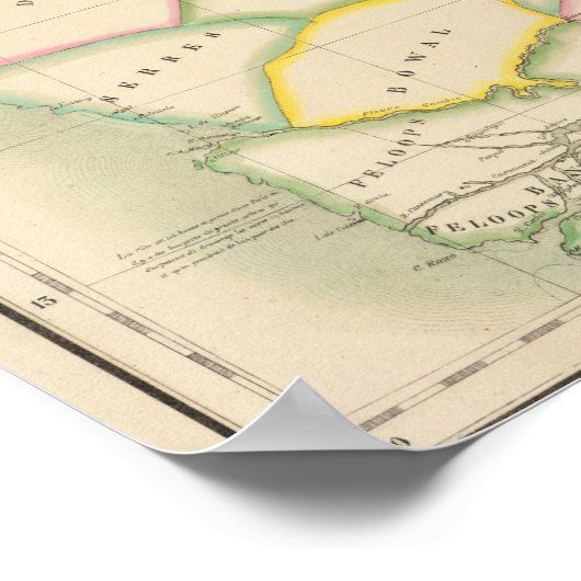 Poster Afrique du Sénégal (Coin)