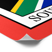 Poster Afrique du Sud (Coin)