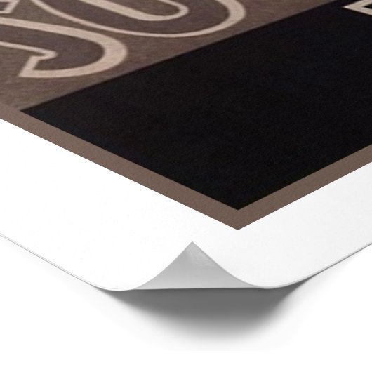 Poster Afrique du Sud (Coin)