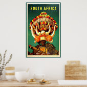 Poster Afrique du Sud (Cuisine)