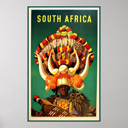 Poster Afrique du Sud (Devant)