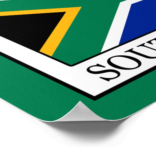 Poster Afrique du Sud (Coin)