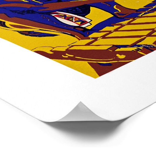 Poster Afrique du Sud (Coin)