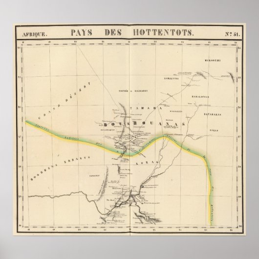 Poster Afrique du Sud 51 (Devant)