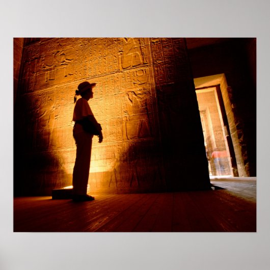 Poster Afrique, Egypte, Assouan, Philae, Complexe de Temp (Devant)