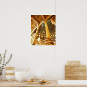 Poster AFRIQUE, Egypte, Le Caire, Mosquée Muhammad Ali (Cuisine)