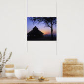 Poster Afrique, Éthiopie, région du fleuve Omo, Coucher d (Cuisine)