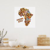 Poster Afrique Extraordinaire (Cuisine)