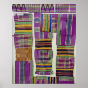Poster Afrique, Ghana, Accra. Musée national, considéré