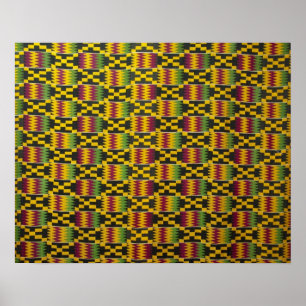 Poster Afrique, Ghana, Accra. Musée national, considéré 2