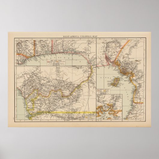 Poster Afrique occidentale (Devant)