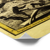 Poster Afrique occidentaleCarte panoramiqueAfrique occide (Coin)