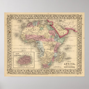 Poster Afrique Sainte-Hélène