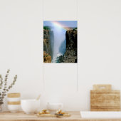 Poster Afrique, Zambie, Victoria Falls National Park. (Cuisine)