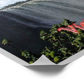 Poster Afrique - Zimbabwe - Chutes Victoria (Coin)