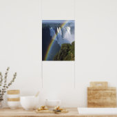 Poster Afrique, Zimbabwe, Chutes Victoria (Cuisine)