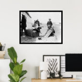 Poster Afro-Américains avec Kazoos et une guitare 1914 (Bureau à domicile)