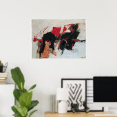 Poster Afro Basaldella le sablier (Bureau à domicile)