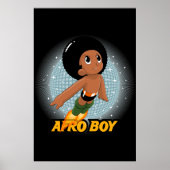 Poster Afro Boy (Devant)
