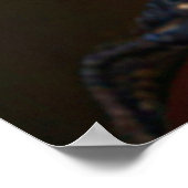 Poster Afro-guerrière Princesse Afrofuturisme Render (Coin)