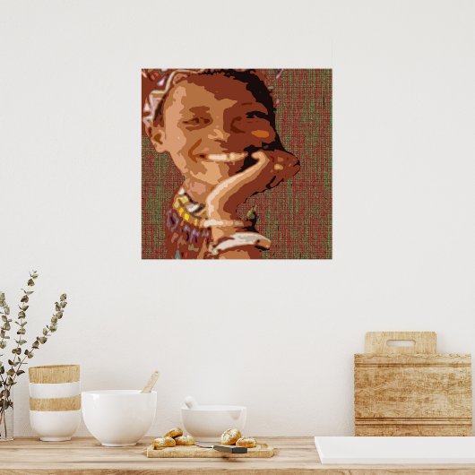 POSTER AFRO JOY (Cuisine)