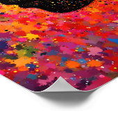 Poster Afro Nebula Whisper – Célébration de l'Histoire de (Coin)