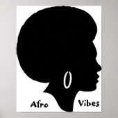Poster Afro Vibes Art (Devant)