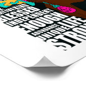 Poster Afro You Are Enough I Am Insrational Sayings Motiv (Coin)