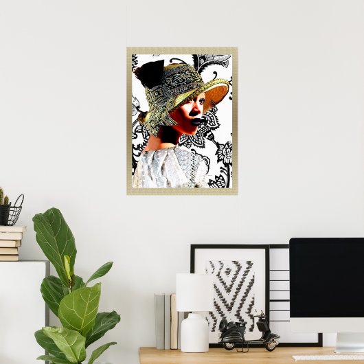 Poster Afrocentric Art  (Bureau à domicile)