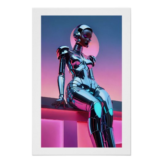 Poster Afrofuturisme Neuf (Devant)