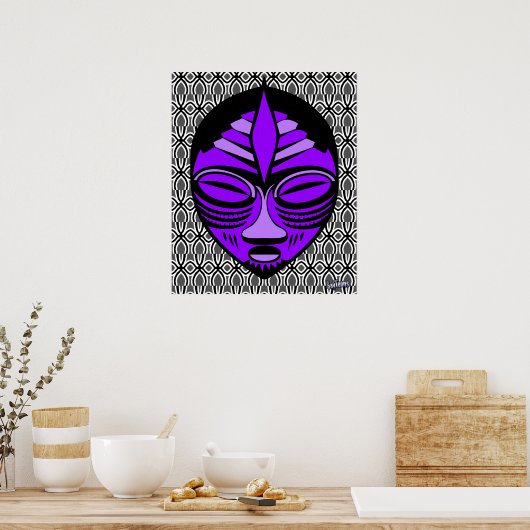 Poster Afroïde (Cuisine)