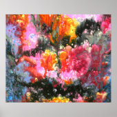 Poster "After rain sunset window", abstract, psychedelic (Devant)