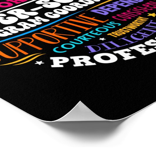 Poster After School Program Coordinator Week Back To Scho (Coin)